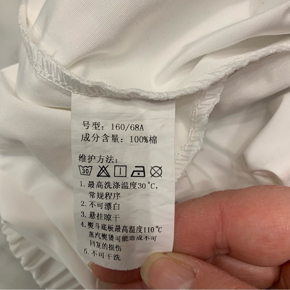 Eazy's White Cargo Pants - Picture 3 of 11